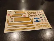 1/64 HO CUSTOM DECAL- CHEVETTE CORVETTE