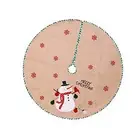 Christmas Tree Skirt Christmas Tree Ornament Lattice Soft Christmas Tree6929