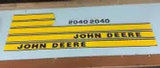 Aftermarket John Deere 2040 Early Model replacement hood Decals