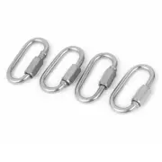 High Quality Material Connector Carabiner Quick Silver 304 Stainless Steel