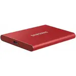 三星 SAMSUNG T7 500GB (紅)高速迷你移動固態硬碟