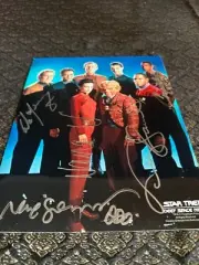 Star Trek DS9 autographed photo 8 by 10 inches