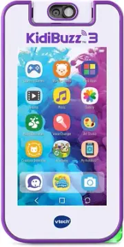 VTech KidiBuzz 3 Purple | Wi-Fi Sharing | Games, Learning, Photos Activity Toys