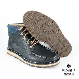 【SPERRY】男 / 休閒馬丁舒適皮靴-083123642藍 / 原價5990元