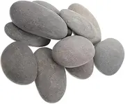 IWOWHERO 20pcs Natural Painting Rocks Smooth Beach Pebbles Crafts Stones DIY River Rocks for Boys and Girls