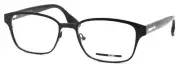 McQ Alexander McQueen MQ0042O 003 Women's Eyeglasses Frames 52-17-145 Black