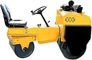 Compact Vibratory Roller, Mini Road Roller for Parking Lots and Landscaping, Small Compaction Machine
