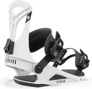 UNION BINDING CO. ROSA Women's Snowboard Bindings -White - Medium (6.5-8.5) -NIB