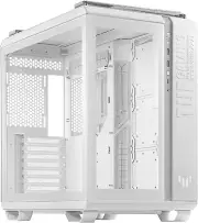 TUF Gaming GT502 White ATX Mid-Tower Computer Case,Front Panel RGB Button,Usb 3.