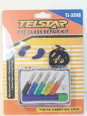 Durable Eye Glasses Repair Screw Nose Pad hinge rings Optical Assortment Kit