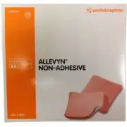 Allevyn Foam Dressing, 4 X 4 Inch Square Non-Adhesive without Border, Case of 70