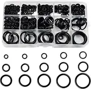 Rubber Sealing Ring Kit | Washer Assort Rubber Gasket Seal | Effective Automotive Repair O Rings Replacement for Valve Maintenance