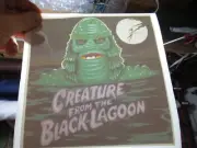 UNIVERSAL MONSTERS 1992 CREATURE FROM THE BLACK LAGOON IRON-ON TRANSFER MIP NOS