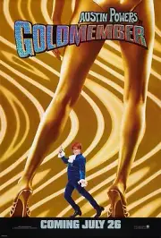 Free Same Day Shipping AUSTIN POWERS GOLDMEMBER Recalled Borderless 11x17 Poster