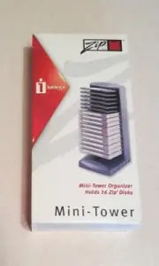 Iomega Mini Tower Zip Holds 16 Disks - New