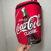 1999 Coca Cola Coke Can Cooler Bag With Straps - 12" x 8" New Old Stock