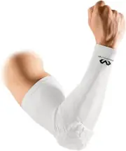 McDavid Hex Shooter Arm Sleeve, Pull-On Padded Protection, Moisture Wicking