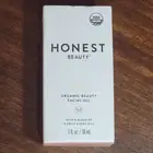 HONEST BEAUTY ORGANIC BEAUTY FACIAL OIL W BLEND OF 8 FRUIT & SEED OILS 1 FL. OZ.