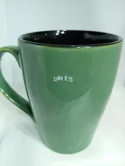 LUKE 8:15 MUG. BIBLE SCRIPTURE MUG. LUKE 8:15 COFFEE DECO MUG. B353