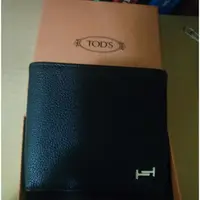 在飛比找蝦皮購物優惠-TOD'S男用短皮夾