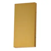 ET2 E23215 Brik 14" Tall LED Outdoor Wall Sconce - Brass