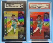 2019-20 Illusions #161 Ja Morant Trophy Collection Yellow & Ruby #’d /149 + /199