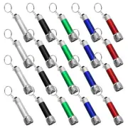 "20 Packs Mini LED Flashlights, Bantoye 2.7 Inch Pocket Flashlight Keychain 5"