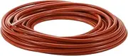 Silicone Vacuum Tubing Hose Automotive Vacuum Line High Temperature 50Ft 1/8" 3mm ID 2.5mm Thickness 1 Pcs Red