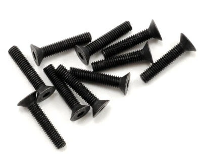 Kyosho 3x15mm Flat Head Hex Screw (10) [KYO1-S33015H]