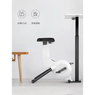 書桌動感單車家用健身車吧臺展廳腳踏車磁控靜音辦公室運動自行車
