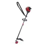 17" 30cc 4 Cycle Straight Shaft Gas String Trimmer Grass Weed Cutter w/ Strap