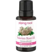 Piping Rock Valerian Root Pure Essential Oil 15mL Dropper Bottle