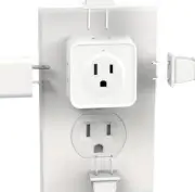 2 pcs. Of 5 Ways Multi Plug Outlet Extender Wall Outlet Splitter for Travel Home
