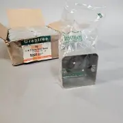 10 x Crabtree 9201 Rockergrid Steel Box With Knockouts 1-2 Gang - Quaker Grey
