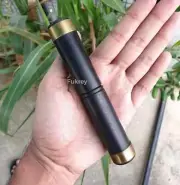 Karungali Kattai- Handmade 100% Orignal Natural Ebony Wood Stick with Copper Rin