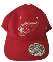Authentic Zephyr Red Wings Hat Stretch Size M/L