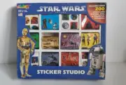 Star Wars Trilogy Sticker Studio 1997 RoseArt 200 + Stickers NEW SEALED