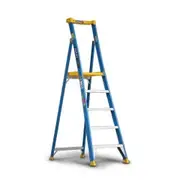 BAILEY P1505 Platform Step Ladder 1.5m Fibreglass 150kg Industrial FS14072