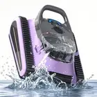 (2025 Upgrad) Cordless Robotic Pool Vacuum Automatic Pool Cleaner Wall-Climbing