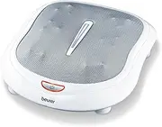 Beurer FM60 Shiatsu Foot Massager | Soothing electric foot massager | Simulates effective traditional Japanese Shiatsu massage techniques | 18 rotating massage heads | Optional heat function