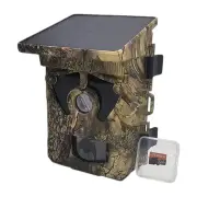 GERBER Trail Camera BlueTooth WiFi with Solar and 32GB TF