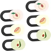 DOITOOL 6pcs Camera Cover Slide Privacy Screen Webcam Cover Computer Camera Web Cam Covers Laptops Laptop Computer Laptop Privacy Cover Webcam Cap Laptop Video Cover Colorful Asb