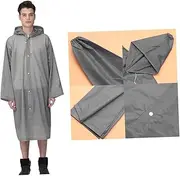 [ARTSEWPLY] Raincoat Poncho Adults Women Cover Clear Hood Ladies Coats Long Waterproof Jacket Gear Lightweight Reusable Rain Jacket Impermeable Suit See Rain Coat White