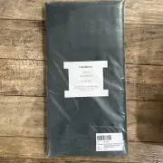 Crate & Barrel Marin 120" Spruce Green European Flax Linen Table Runner NEW