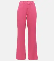 [7 For All Mankind] 7 For All Mankind Tess straight jeans UK 10 pink