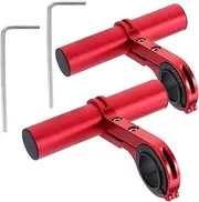 TOKIDNY 2pcs Bike Stand Bike Stem Riser Bike Handlebars and Stems Handlebar Extension Bike Handle Bar Extenders Bicycle Extension Rack Bicycle Modification Parts Handlebar Extender