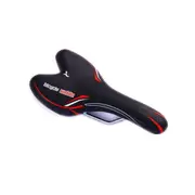 Hollow Mountain Bike Saddle Comfortable Bike Seat Highway Bicycle Cushion red