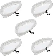 5PCS Steam Mop Microfiber Cloth Pad Washable Microfiber Mop Pads Cleaning Pads Washable Cleaning Pads Shark Steam Mop Pads for H2O Mop X5