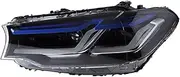 Compatible For BMW 5 Series G38 2018-2020 Modified New G30 Blue Eyebrow Thunder Edition LED Headlamp Assembly