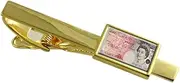 Select Gifts(セレクト ギフトス) Money £50 Pound Note Gold-Tone Tie Clip Engraved Message Box